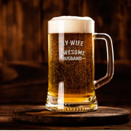 Valentine Gift Awesome Husband Beer Mug