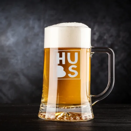 Valentine Gifts Engraved Hubs Beer Mug For Husband