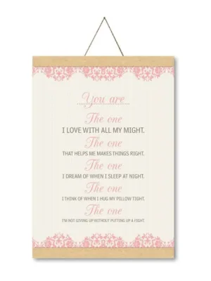 You are That one Valentine Scroll