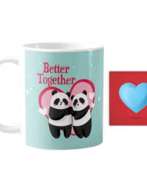 Valentine Gifts Coffee Mug Better Together Panda For Couples