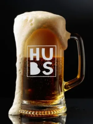 Valentine Gifts Engraved Hubs Beer Mug For Husband