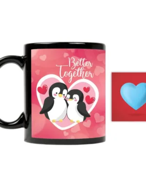 Valentine Gifts Coffee Mug Better Together Penguins For Couples
