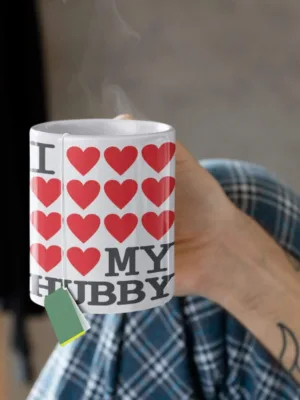 Valentine Gift Coffee Mug I Love My Hubby For Husband
