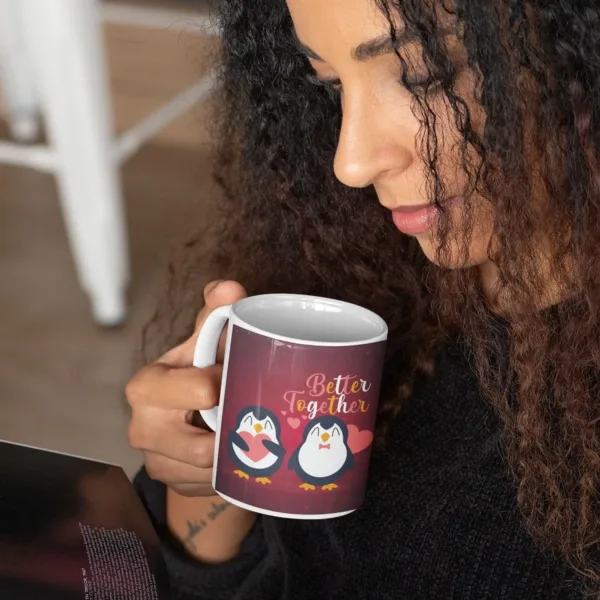 Valentine Gifts Coffee Mug Better Together For Girlfriend