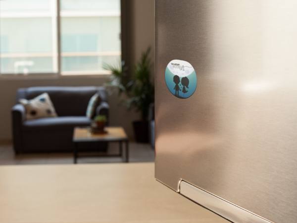 Valentine Gift Fridge Magnet You are My Moonlight For Husband Wife