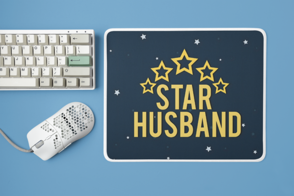 Star Husband Printed Valentine Husband