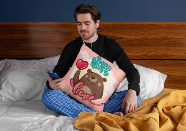 Valentine Gift All You Need is Love Cushion Cover For Couples