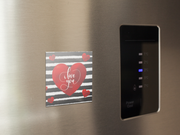 Valentine Gift Fridge Magnet I Love You For Couple