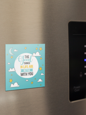 template-of-a-magnet-on-a-fridge-door-a14791