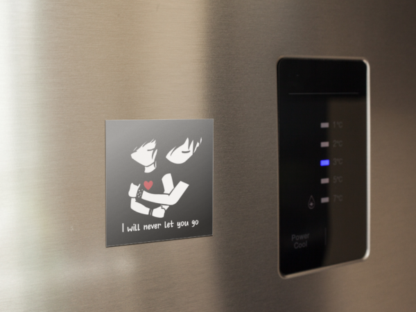 Valentine Fridge Magnet I Will Never Let You Go For Couple