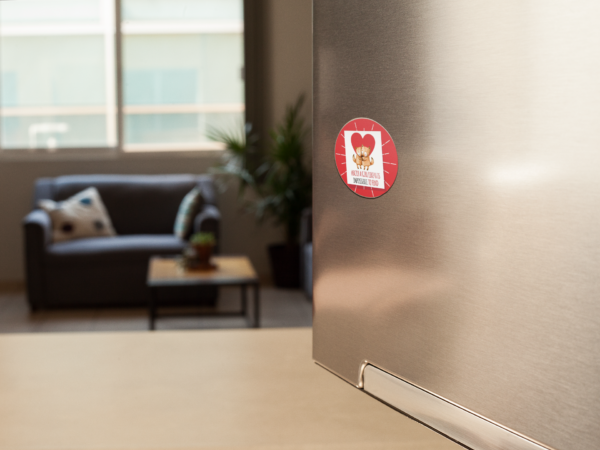 Valentine Gift Bcoz Girl Like You Impossible to Find Fridge Magnet
