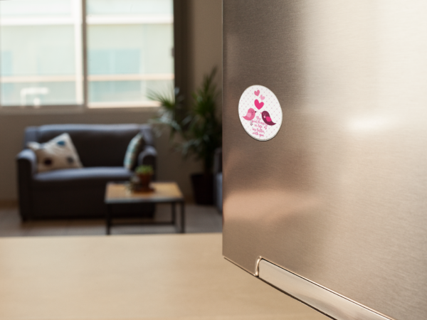 Valentine Gift A Good Things Are Better With You Fridge Magnet