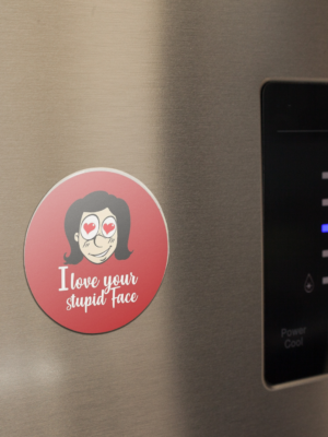 template-of-a-magnet-on-a-fridge-door-a14791