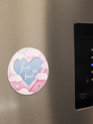 template-of-a-magnet-on-a-fridge-door-a14791
