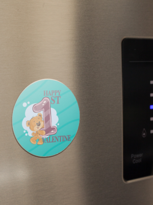 template-of-a-magnet-on-a-fridge-door-a14791