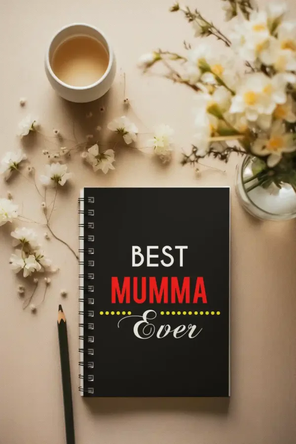 Best Mumma Ever Wirebound Notebook