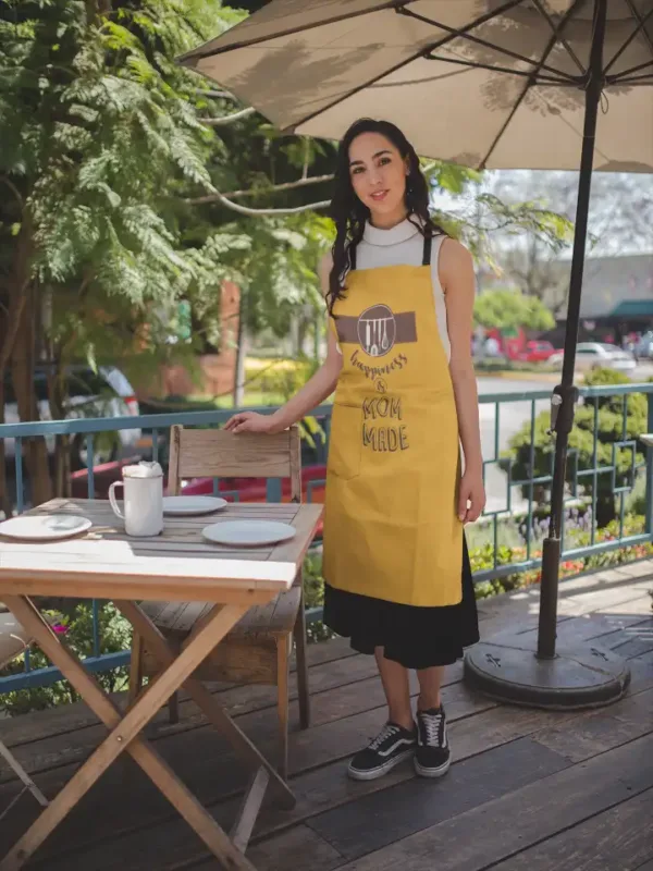 Happiness is Mom Made Apron