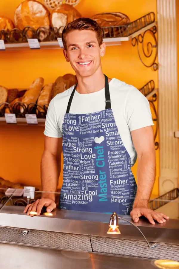 Masterchef Dad Apron With Chef Hat