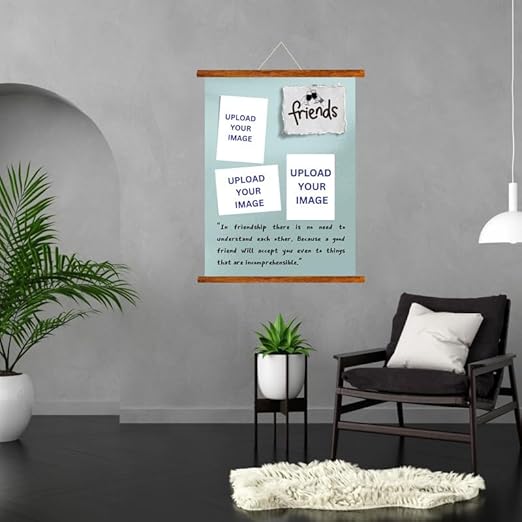Personalized Friends Scroll