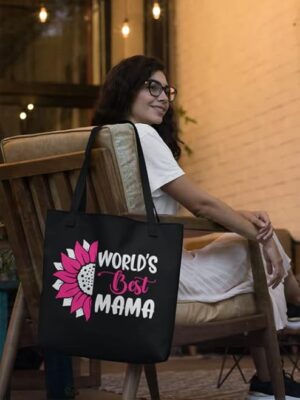 World Best Mama Tote Bag