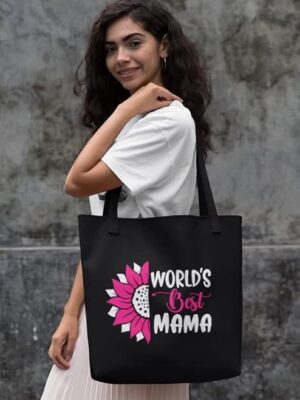 World Best Mama Tote Bag