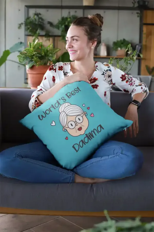 Worlds Best Dadi Ma Cushion Cover
