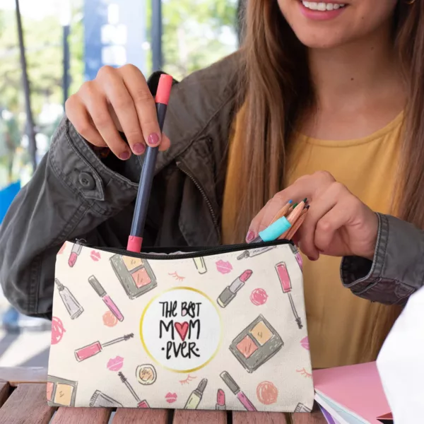 The Best Mom Ever Makeup Pouch