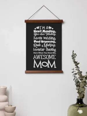Amazing Awesome Mom Scroll