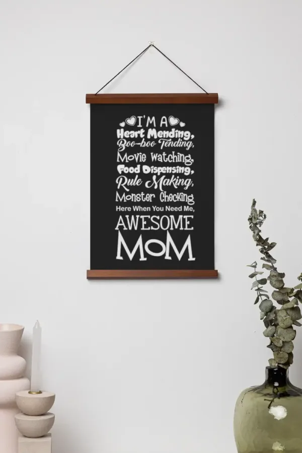 Amazing Awesome Mom Scroll