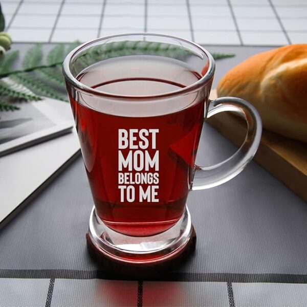 Best Mom Belongs To Me Tea Cup
