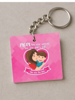 Mom You Are God Gift Keychain