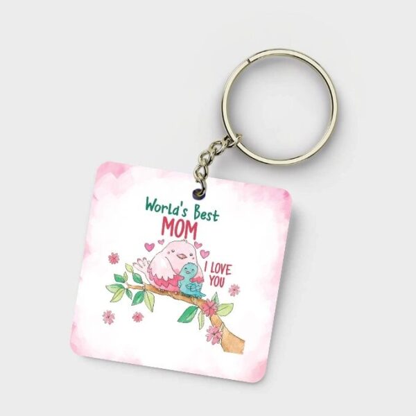 World's Best Mom Keychain