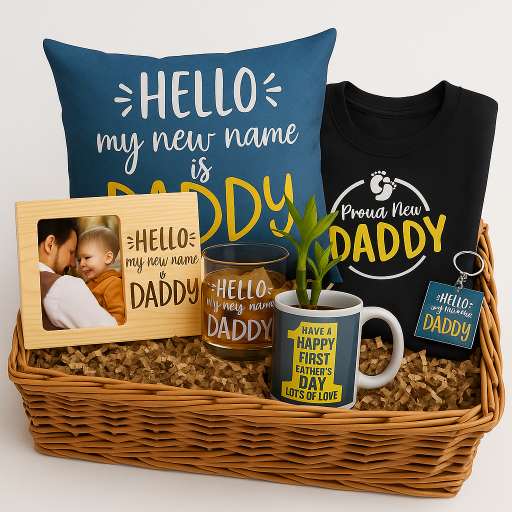 1st Father's Day Hamper Set of 10 Gifts