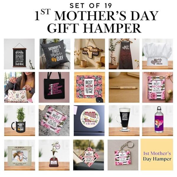 1st Mother's Day Gift Hamper set of 19