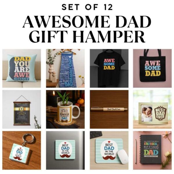 Awesome Dad Hamper Set of 12 Gifts