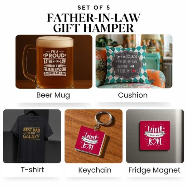 Father in Law Hamper Set of 5 Gifts