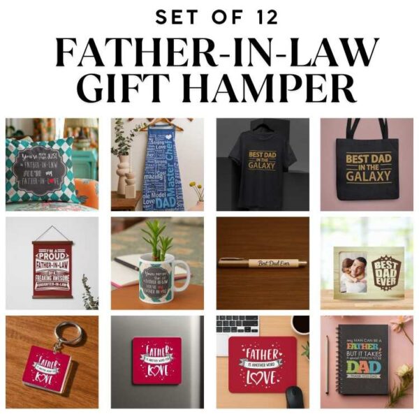 Father in Law Hamper Set of 12 Gifts