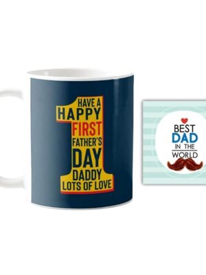 Happy First Fathers Day Coffee Mug