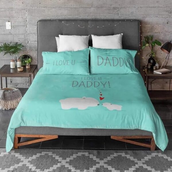 I Love You Daddy Bedsheet