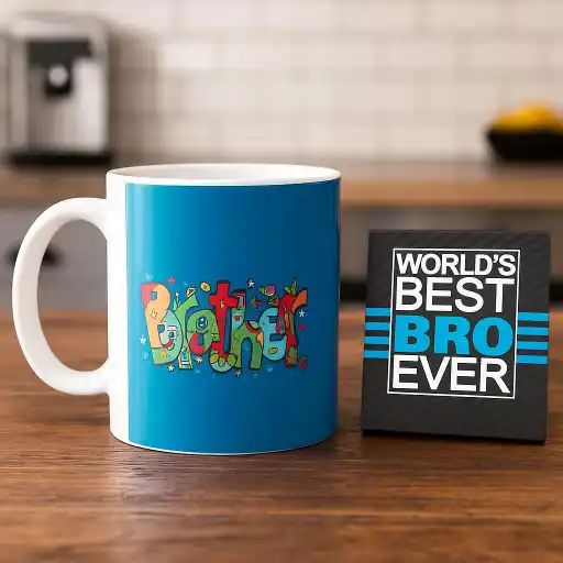 Colorful Brother No.1 Rakhi Gift Hamper Set