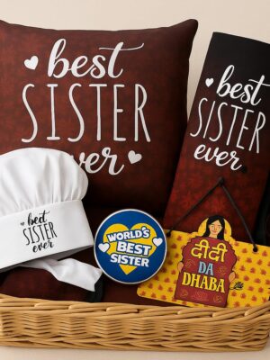Best Sister Ever Gift Hamper Set of 5