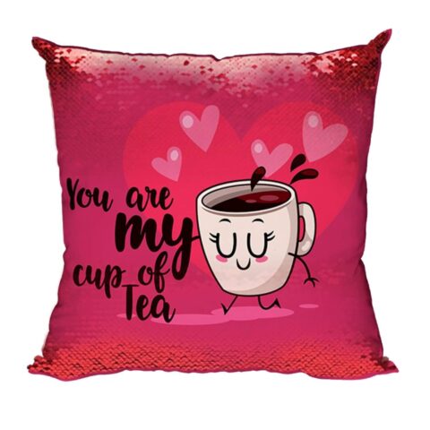 Sequin Cushion with Filler