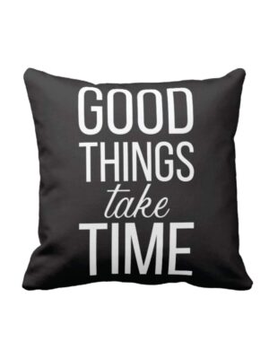Life is Better When You are Laughing Motivational Quotes Cushion Cover 20X20 inches