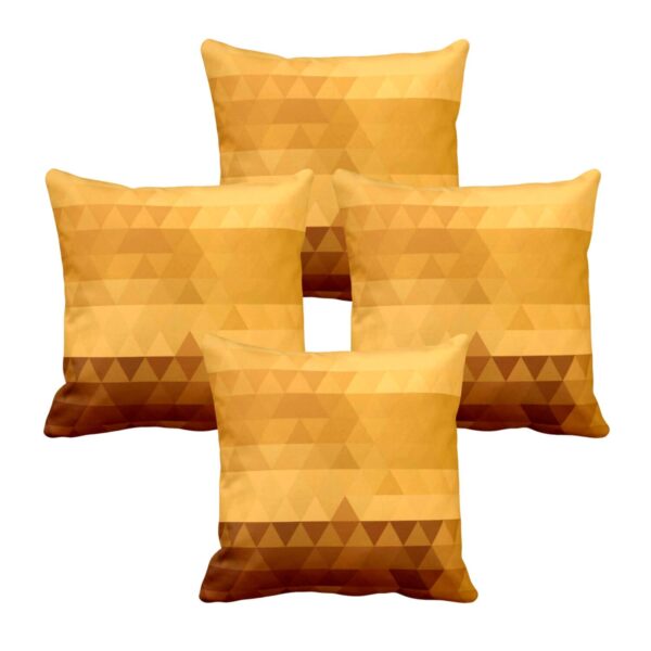 Triumphantly Abstract Cushion Cover Set of 4 24X24 inches