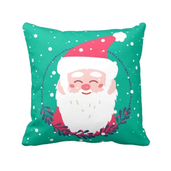 Christmas Gifts Cushion Covers House Decoration 20x20 inches Set of 5 - Santa Claus Snowman