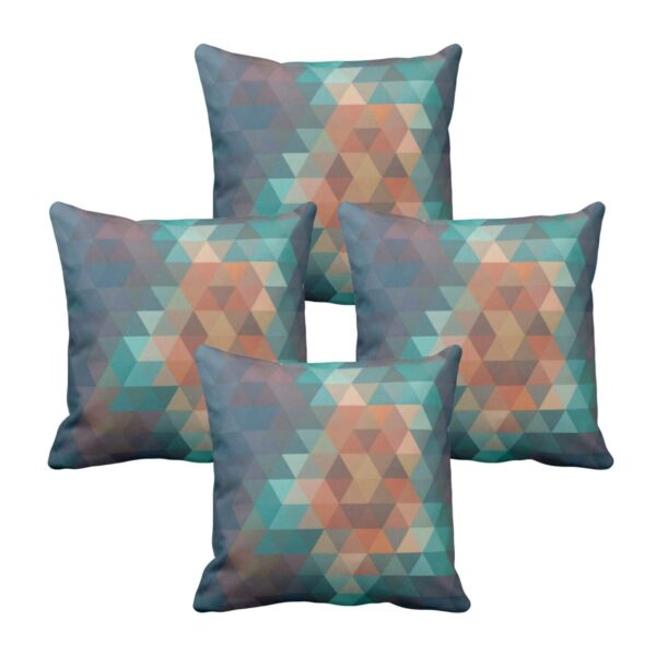 Acceptably Abstract Cushion Cover Set of 4 24X24 inches