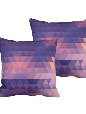 Prettily Abstract Cushion Cover Set of 2 12X12 inches