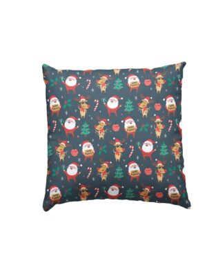 Christmas Printed Cushion Covers for Home Decoration Christmas Cushion Cover 20 x 20 Inches Christmas Pattern 4