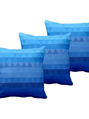 Happily Abstract Cushion Cover Set of 3 20X20 inches