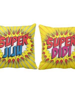 for Sister Didi Jiju, Super Didi Jiju Gifts for Sister Cushion Cover Set of 2 20X20 inches
